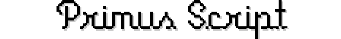 Primus Script font